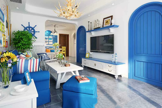 遵义地中海别墅风格装修设计，在家体验异域风情